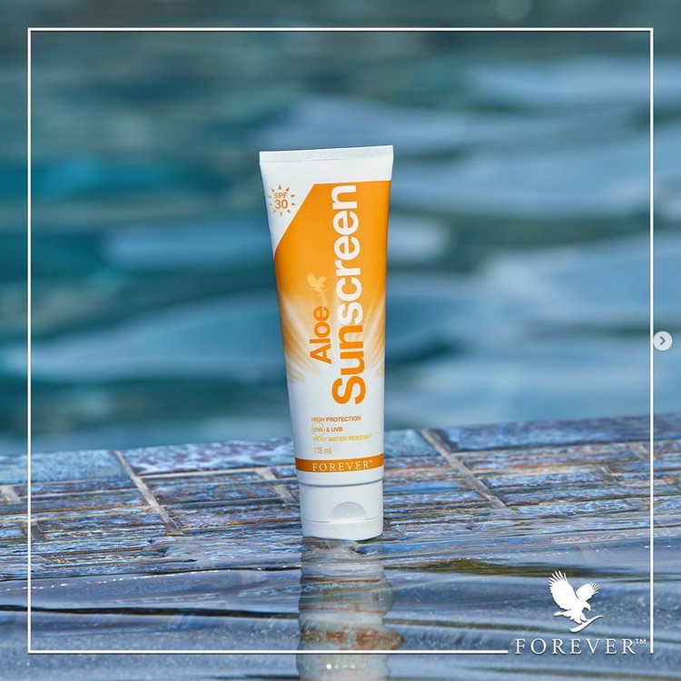 کرم ضد آفتاب فوراور | Aloe Sunscreen new