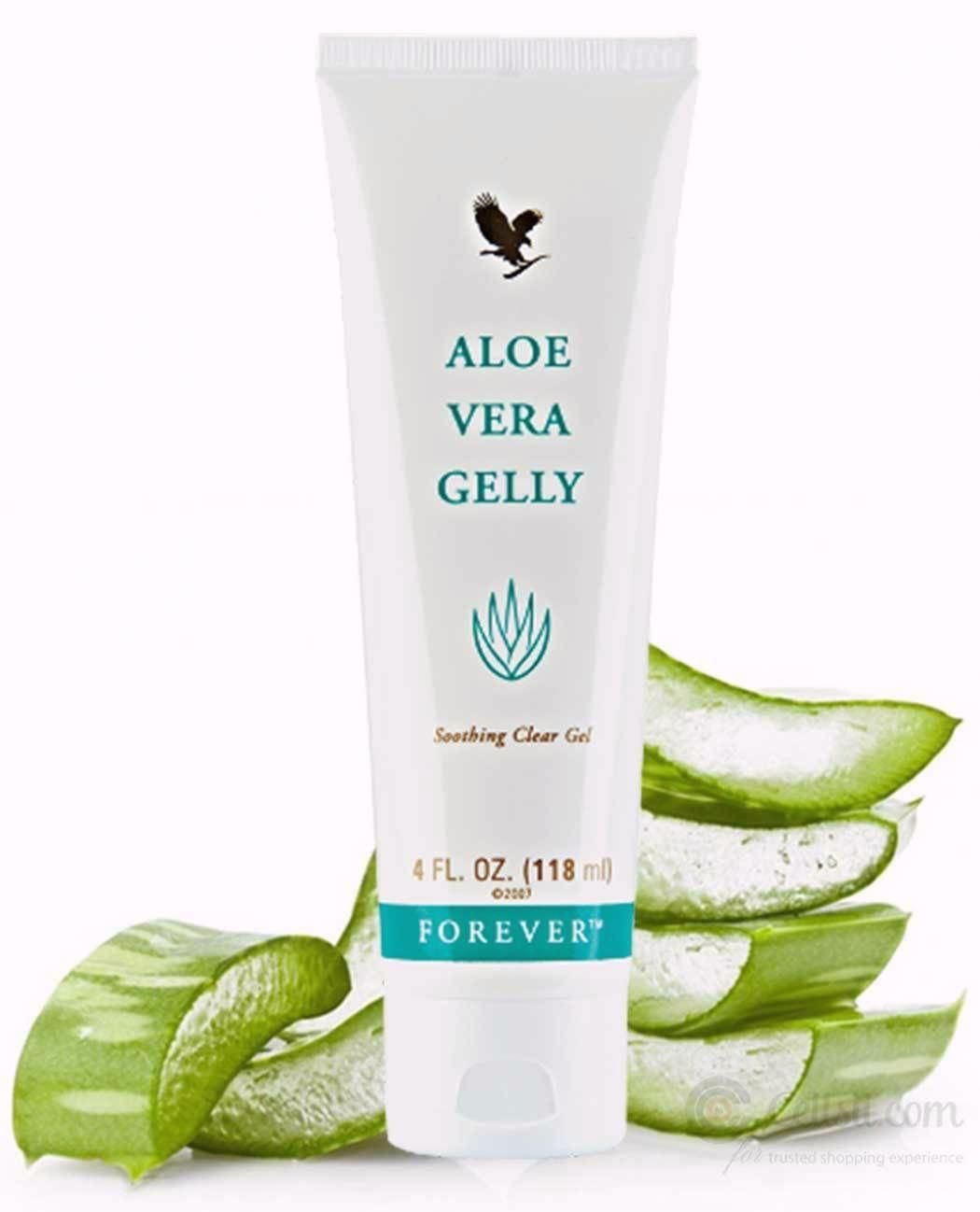 کرم آلوئه ورا ژلی فوراور Forever Aloe Vera Gelly حجم 118 میلی لیتر | ازی شاپ